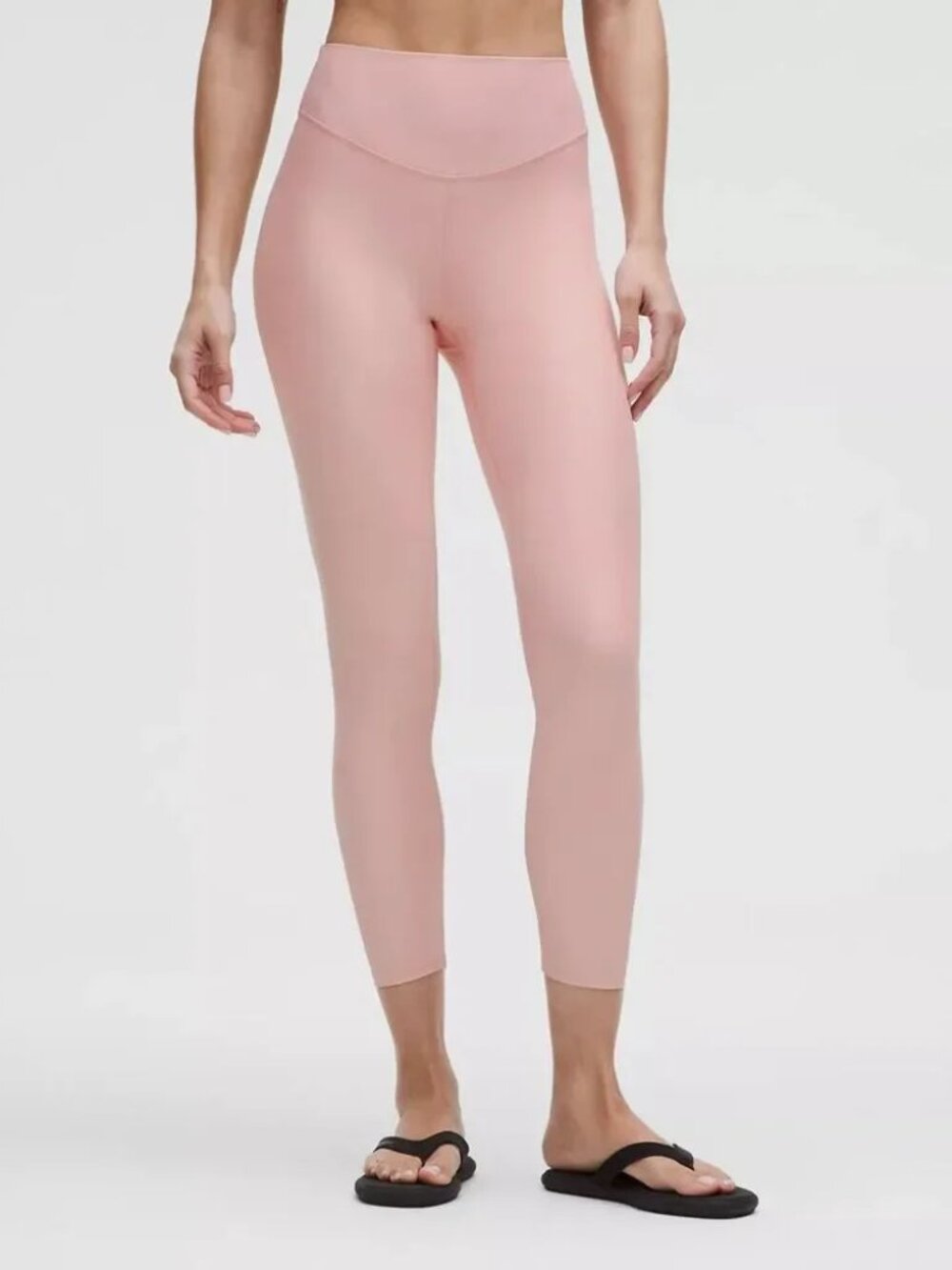Lululemon Wunder Under SenseKnit HR Tight 25" Size 4 Pink Haze NWT Authentic